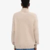 Rollkragenpullover aus Merinowolle – Elfenbeinweiß