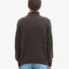 Rollkragenpullover aus Merinowolle – Kaffeebraun