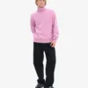 Rollkragenpullover aus Merinowolle – Kirschblüte