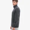 Rollkragenpullover aus Merinowolle – Lava-Grau
