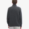 Rollkragenpullover aus Merinowolle – Lava-Grau