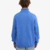 Rollkragenpullover aus Merinowolle – Pazifikblau