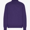 Rollkragenpullover aus Merinowolle – Ultraviolett