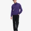 Rollkragenpullover aus Merinowolle – Ultraviolett