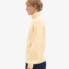 Rollkragenpullover aus Merinowolle – Zartgelb