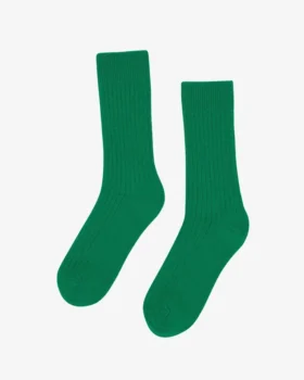 Socken aus Merinowollmischung – Kellygrün