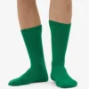 Socken aus Merinowollmischung – Kellygrün