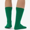 Socken aus Merinowollmischung – Kellygrün