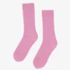 Socken aus Merinowollmischung – Kirschblüte