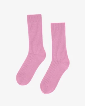 Socken aus Merinowollmischung – Kirschblüte