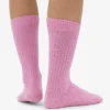 Socken aus Merinowollmischung – Kirschblüte