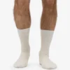 Socken aus Merinowollmischung – Optisches Weiß