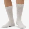 Socken aus Merinowollmischung – Snow Melange