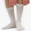 Socken aus Merinowollmischung – Snow Melange
