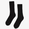 Socken aus Merinowollmischung – Tiefschwarz