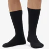 Socken aus Merinowollmischung – Tiefschwarz