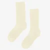 Sport-Socken aus Bio-Baumwolle – Zartes Gelb
