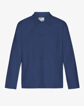 Workwear-Jacke aus Bio-Baumwolle – Marineblau