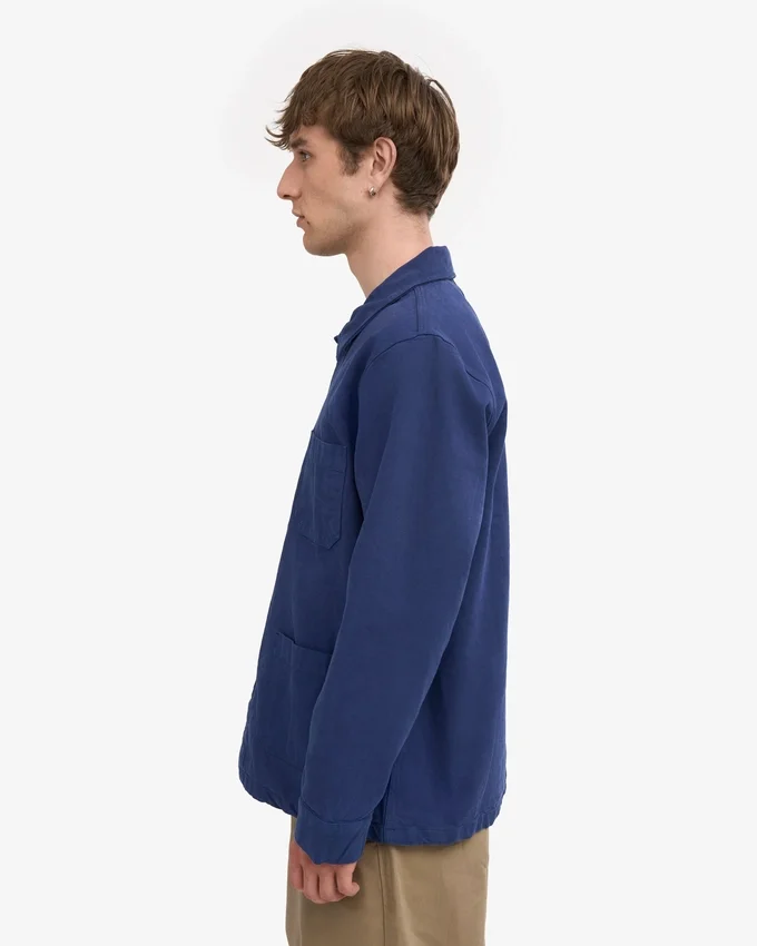 Workwear-Jacke aus Bio-Baumwolle – Marineblau